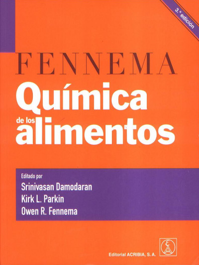 Libro: FENNEMA QUÍMICA DE LOS ALIMENTOS 3a. Edición
